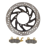 Disco Dianteiro De Freio Xtz 250 Lander Com Pastilha Sem Abs