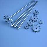 Disco Dispersor Cowles 50 Mm Inox Com Haste 400 Mm