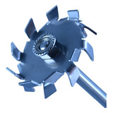 Disco Dispersor Cowles 60 Mm Com Haste P/ Furadeira 8 X 400