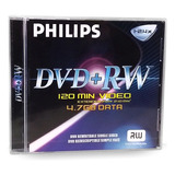 Disco Dvd+rw Regravável Philips 4.7gb Para
