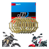 Disco Embreagem Kit Jogo Honda Cb 300 Xre Competição Ji Moto