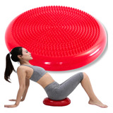 Disco Equilíbrio Fisioterapia Balance Cushion Inflável 33cm