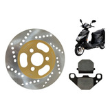 Disco Freio Dianteiro Burgman 125 + Pastilha An125 Suzuki