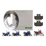 Disco Freio Traseiro Xtz 250 Lander / Tenere Scud