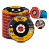 Disco Lixa Flap 4.1/2 115mm 10 Unidades