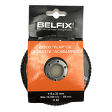 Disco Lixa Flap 4.1/2 115mm Grão 80 Desbaste P/ Lixadeira
