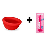 Disco Menstrual Fleurity Red Silicone +