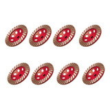 Disco Rebolo Diamantado 115mm Turbo - Cortag - (kit Com 8)