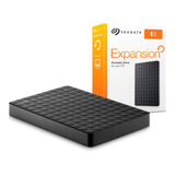 Disco Rígido Externo Seagate Expansion 1tb Preto (hd Usb)