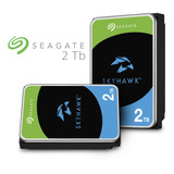 Disco Rígido Interno Seagate Skyhawk St2000vx008 2tb Cor Cinza