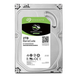 Disco Rígido Seagate Barracuda 2tb Teras 7200 Rpm Pc Gaming Cinza