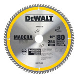 Disco Serra Circular Para Madeira 10 254mm 80 Dentes Dewalt
