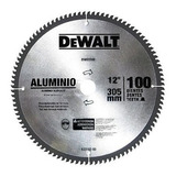 Disco Serra Esquadria P/ Aluminio 12 305mm 100 Dentes Dewalt