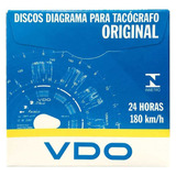Disco Tacógrafo 180km Diario 24 Horas
