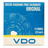 Disco Tacografo Diario 125km Original Vdo
