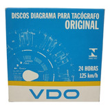 Disco Tacógrafo Vdo Original Diário 125km