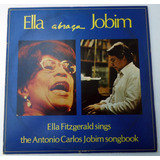 Disco Vinil Ella Fitzgerald Tom Jobim Autografado Partitura