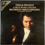 Disco Vinil Lp Irtzhak Perlman Giulini Beethoven Importado