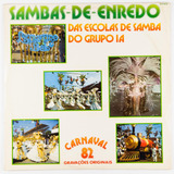 Disco Vinil Lp Sambas De Enredo Grupo 1a Carnaval 1982