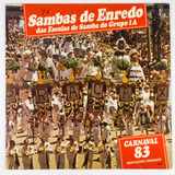 Disco Vinil Lp Sambas Enredo Grupo 1a Carnaval 83