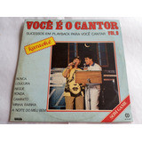 Disco Vinil Você É O Cantor Lp Vol. 9 Karaokê