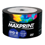 Disco Virgem Dvd-r Maxprint De 16x