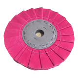Disco/boina Plissado Rosa 30cm - Polimento