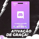 Discord Nitro 3 Meses + 6 Impulsos - Envio Imediato Via Chat