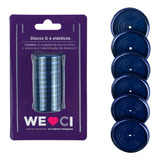 Discos + Elástico Ci Caderno Inteligente Shimmering Blue G