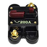 Disjuntor Automotivo Proteção Som Resetável Bateria 200a