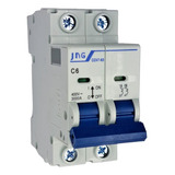 Disjuntor Jng Din Bipolar 12086 - 6a. C