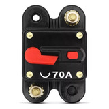 Disjuntor Som Automotivo 70a Proteção Tech One Svart 
