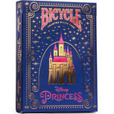 Disney Princesses: Cartas De Baralho De Luxo, Rapunzel, Cor Traseira, Idioma Azul, Personagem Espanhol, Ariel