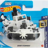 Disney Steamboat Hot Wheels 2021 - Mickey Mouse Barco