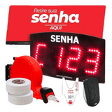 Dispensador De Senha C 2000 Senhas Placa E Painel Sequencial