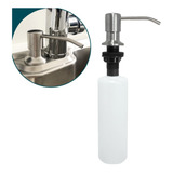 Dispenser Dosador Detergente 500ml Inox Embutir Pia Cozinha