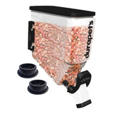 Dispenser Durabox Parede Para Raçao E Grãos 40 Litros 15 Kg 
