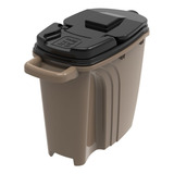 Dispenser Home Porta Ração Plast Pet 25l Gold