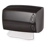 Dispenser Papel Preto 2 Em 1