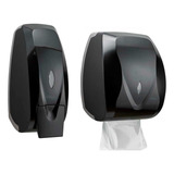 Dispenser Sabonete Líquido + Porta Papel Toalha Toalheiro