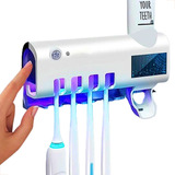 Dispenser Suporte De Pasta De Dente Automatico Porta Escovas
