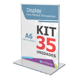 Display A6 T 10x15 35 Un Plaquinha Pix