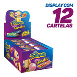 Display C/ 12 Unid. Chiclete Huevitos Bichos C/ Figurinhas