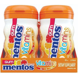 Display C/ 6 Garrafas Chiclete Mentos With Vitamins 