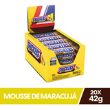 Display Chocolate Snickers Mousse De Maracujá Individual 42g