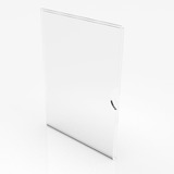 Display Etiqueta Porta Preço Modelo U 10x10cm - 50 Peças