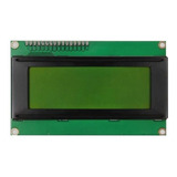 Display Lcd 20x4 2004 C/ Back Verde E Modulo I2c Soldado