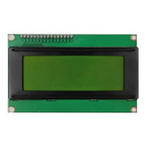Display Lcd 20x4 2004 C/ Back Verde E Modulo I2c Soldado