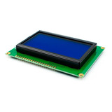 Display Lcd Gráfico 128x64 Com Back Azul