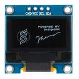 Display Oled 0.96 Branco Gráfico I2c 128x64 Arduino